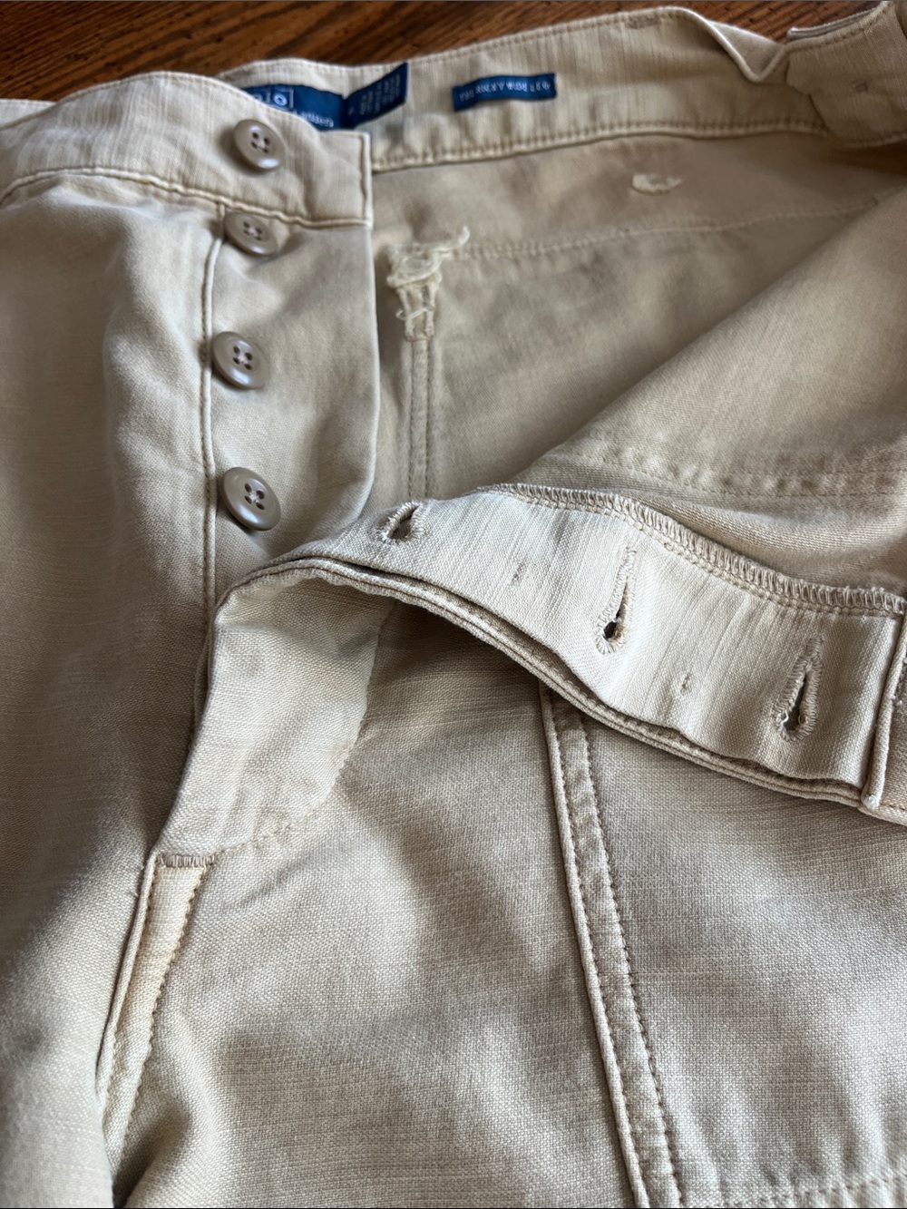 Polo by Ralph Lauren Wide Leg Ricky Pant - Picture 4 of 12